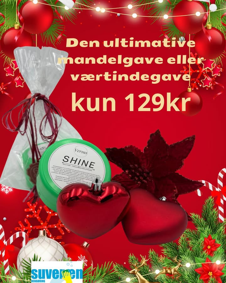 Suveræn Rengøring holder stort lagersalg med unikke poleringssæt til julegaver