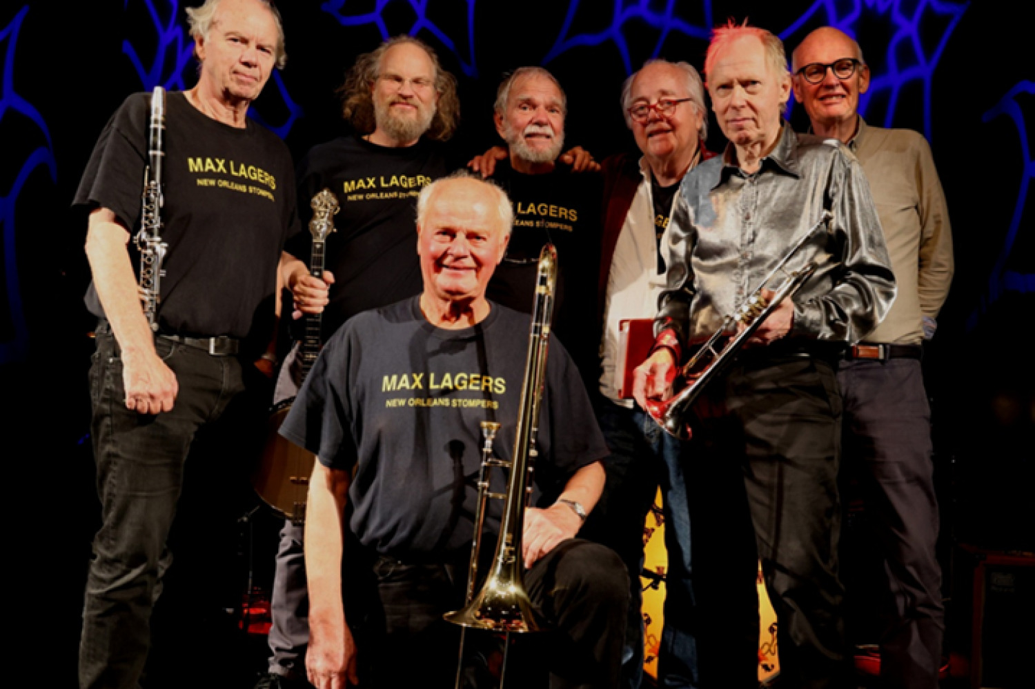 Max Lagers New Orleans Stompers bringer jazzens revival til Frederikssund