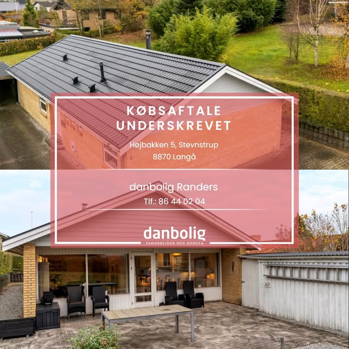 Danbolig Randers sælger ejendom i Stevnstrup: Kontakt os for en vurdering af din bolig