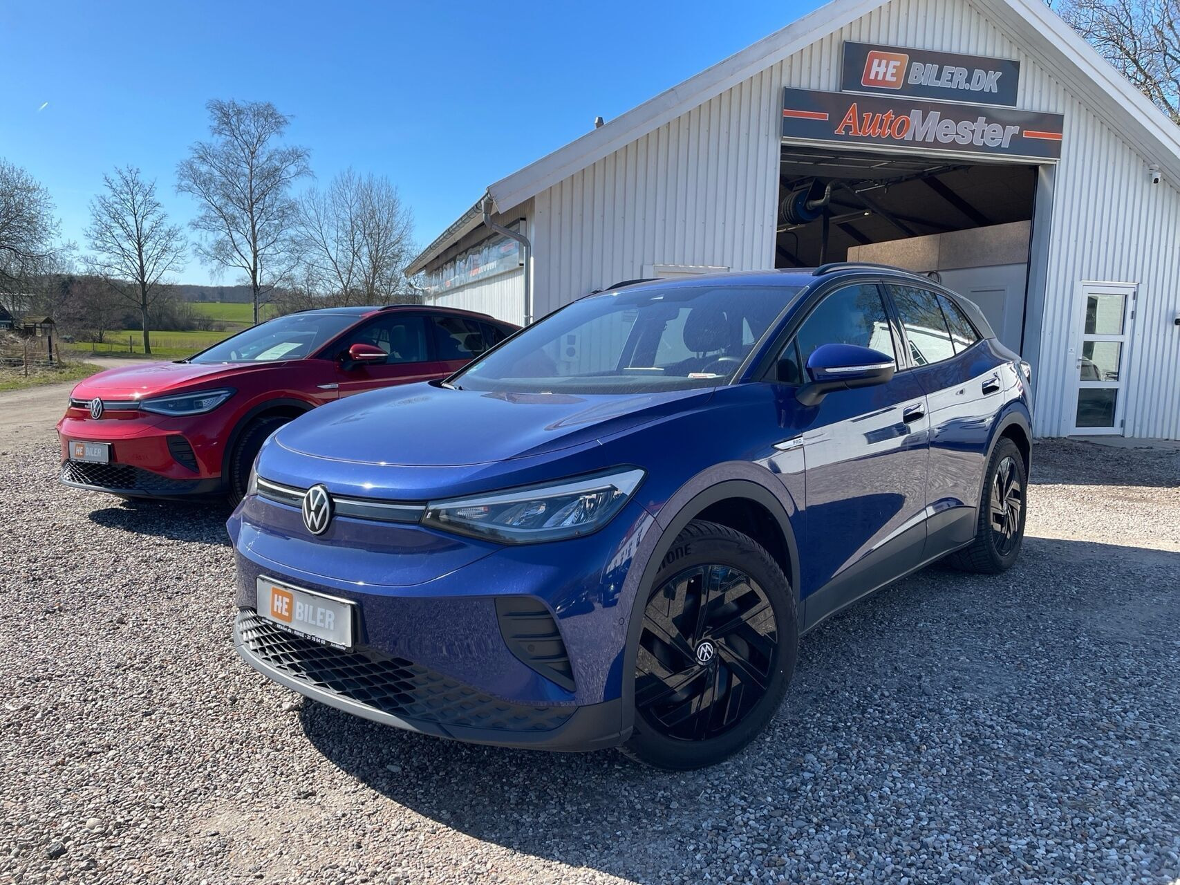 Biler netop sat til salg i Hesselager