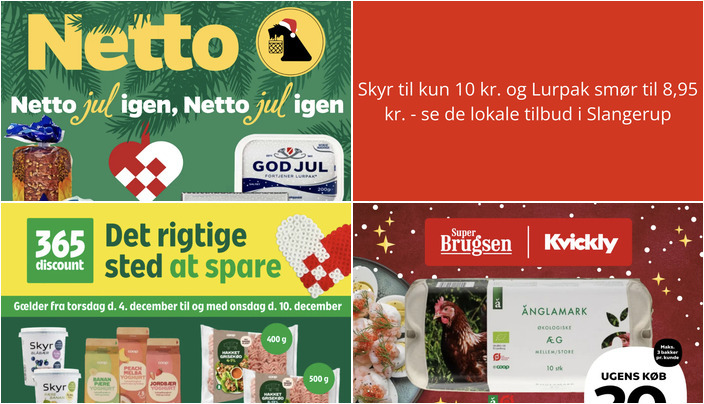 Skyr til kun 10 kr. og Lurpak smør til 8,95 kr. - se de lokale tilbud i Slangerup