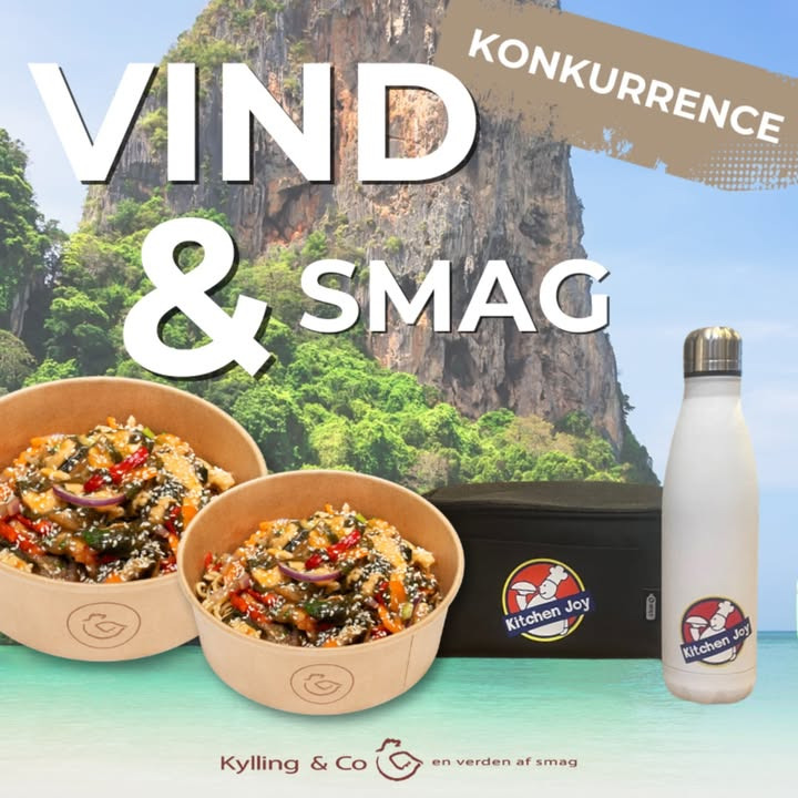 Vær blandt de første til at smage Kylling & Co's asiatiske nyhed og deltag i konkurrence
