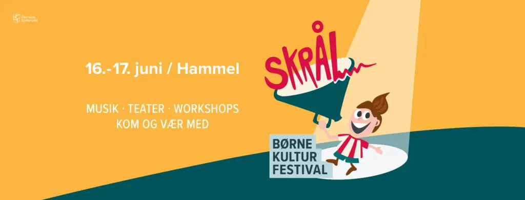 Kom med til SKRÅL - Favrskovs nye børnekulturfestival
