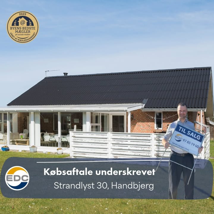 EDC Ejen­doms­grup­pen  Struer melder om underskrevet købsaftale på Strandlyst 30