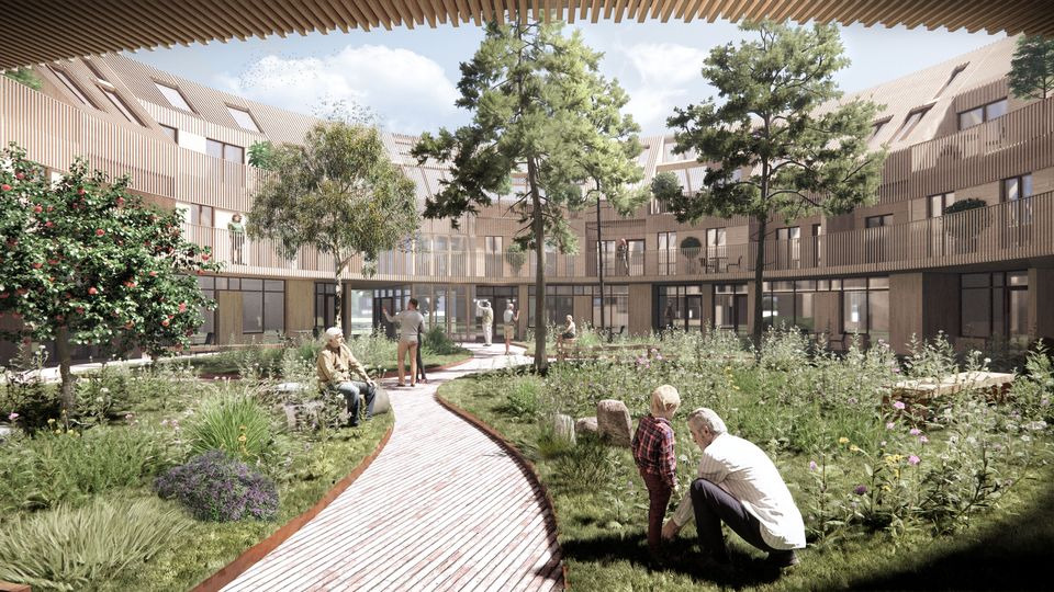 Boligselskab må droppe alment byggeri af 163 familie- og seniorboliger i Skævinge