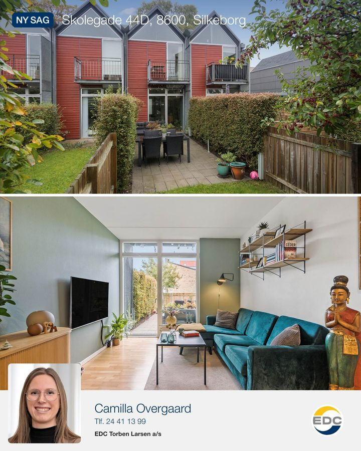 Unik arkitekttegnet lejlighed til salg i Silkeborg hos EDC Torben Larsen