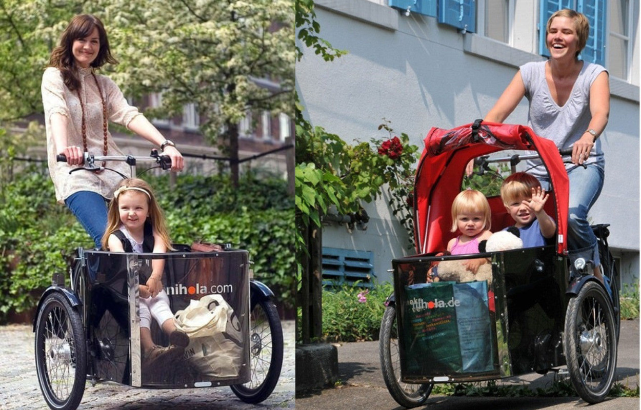 Gladcyklen i Aalborg har Danmarks bedste pris på Nihola Family El-Ladcykel 