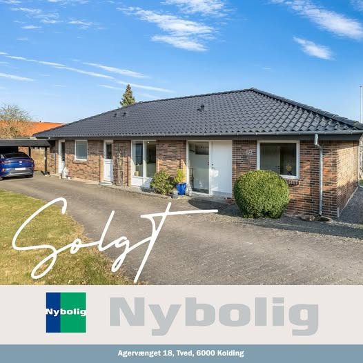 Nybolig Kolding fejrer salg af Agervænget 18 i Kolding