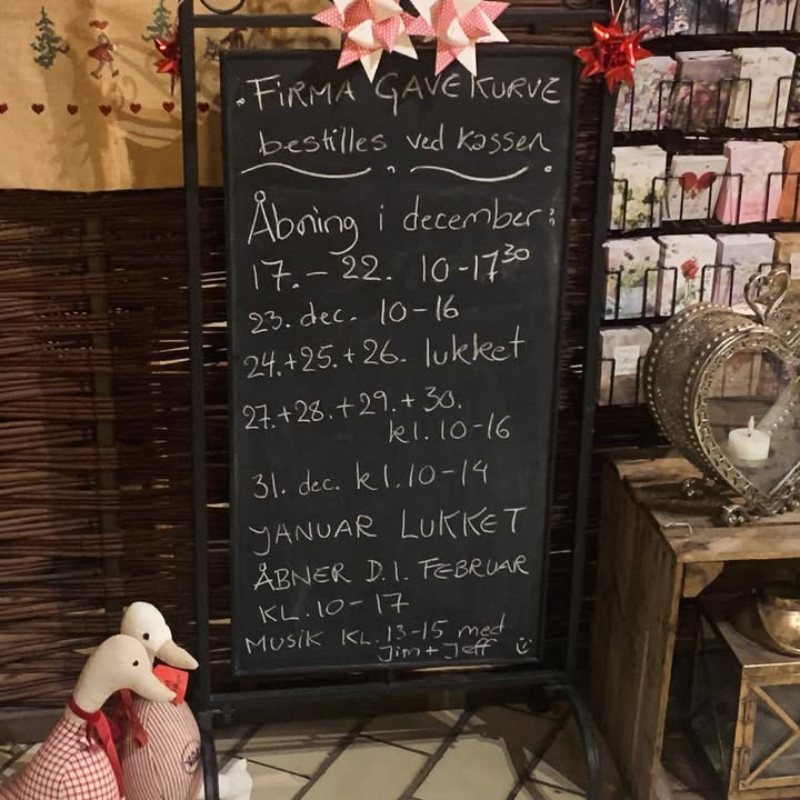 Fru Hansens Butik & Café holder lukket i januar, åbner igen med musik fra Jim og Jeff 1. februar