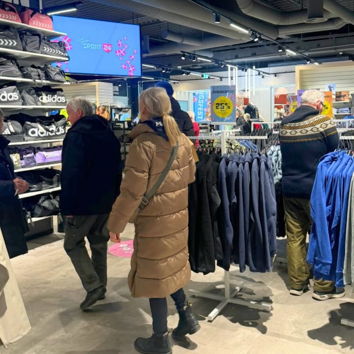 Randers Storcenter fejrer genåbning af Sport 24 med store tilbud og festlig stemning