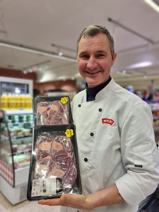 Meny Klarup tilbyder Osso Buco med kartoffelmos til 34,95 pr. ½ kg