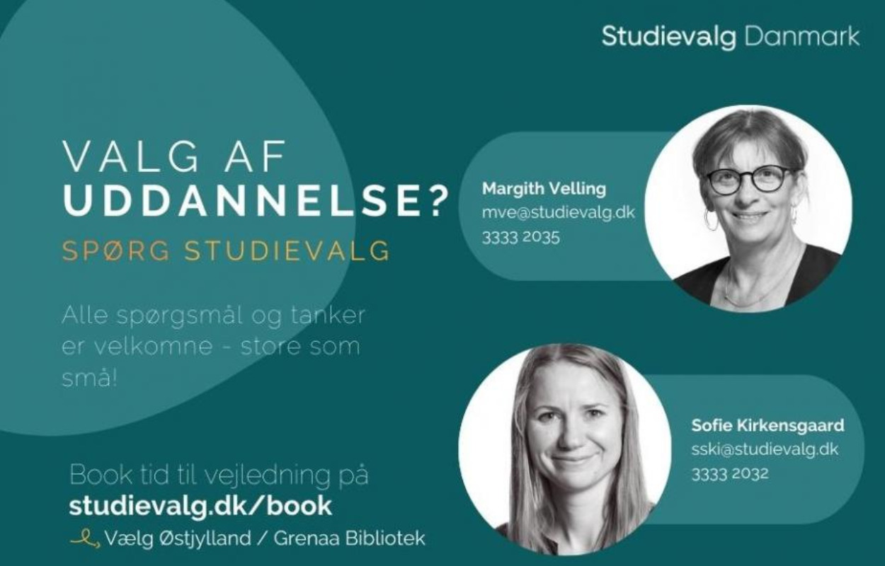 Bliv klogere på dit studievalg på Grenaa Bibliotek