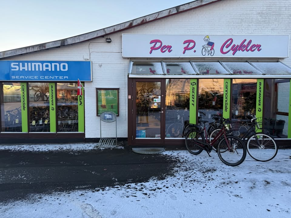 Per P. Cykler holder åbent i vinterferien med gode tilbud og service