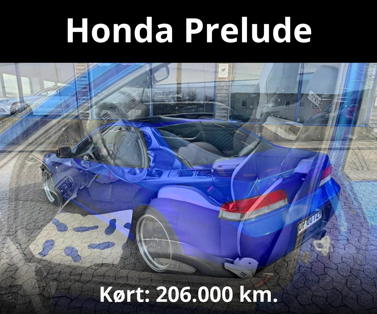 Honda Prelude med 200 HK: Kør hurtigt og stilfuldt med misundelige blikke fra vennerne