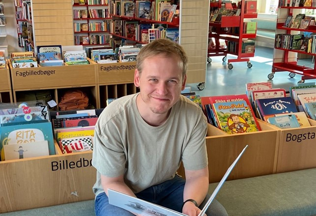 Højtlæsning for børn på Vissenbjerg Bibliotek