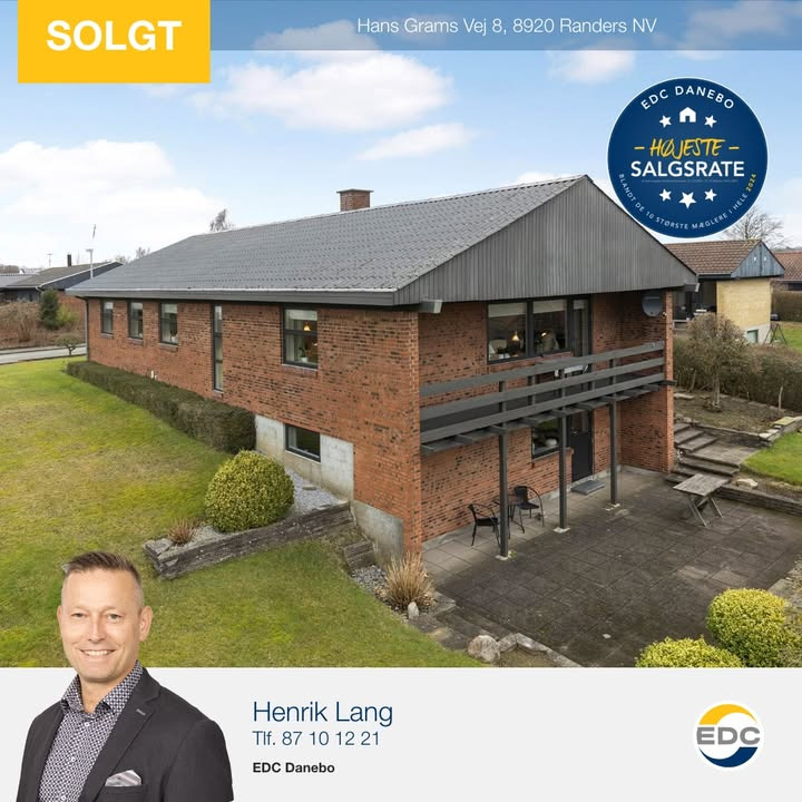 EDC DANEBO fejrer endnu et boligsalg i Randers NV