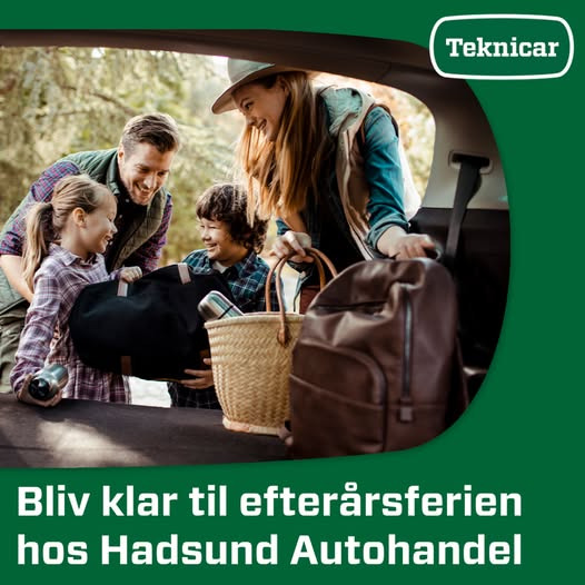 Hadsund Autohandel ApS hjælper med ferietjek før efterårsferien