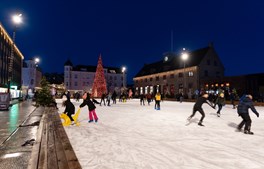 Skøjtebanen i Skive åbner 1. december