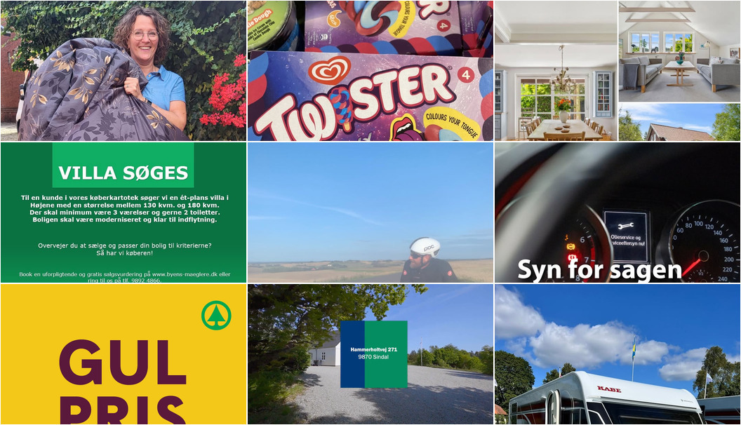 Nyt fra home Hjørring, Birks Bike Shop ApS, Byens Mæglere ApS, Hjørring og 6 andre