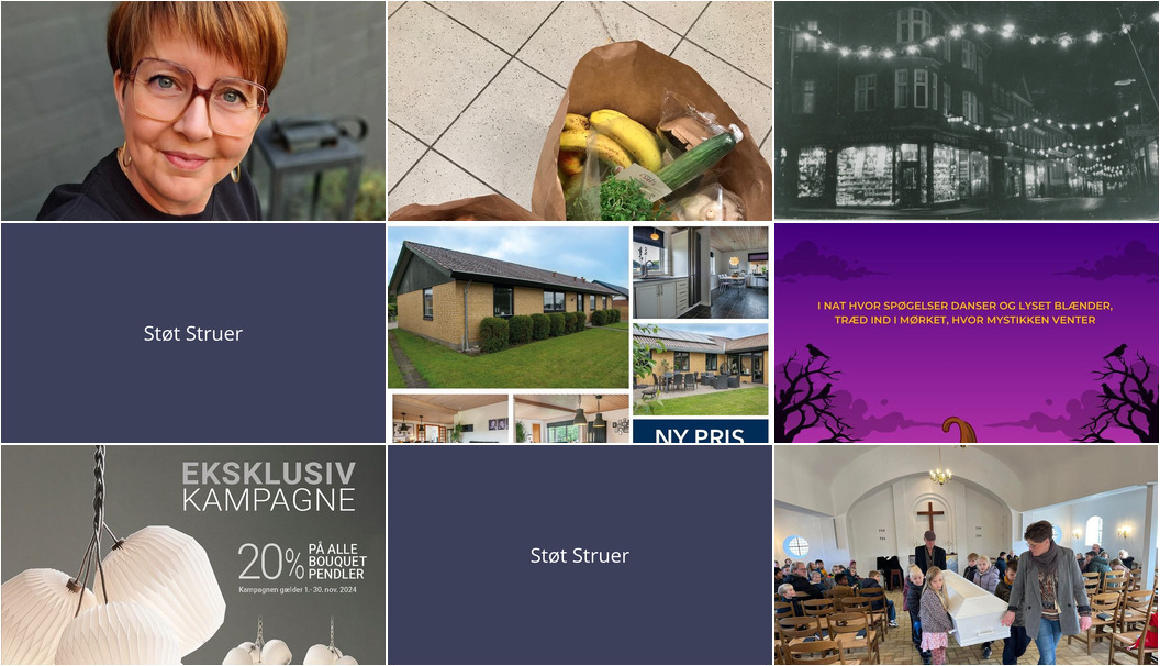 Nyt fra MIN KØBMAND I ASP, KRABBES BEGRAVELSESFORRETNING, THUSGAARD LIVING og 4 andre