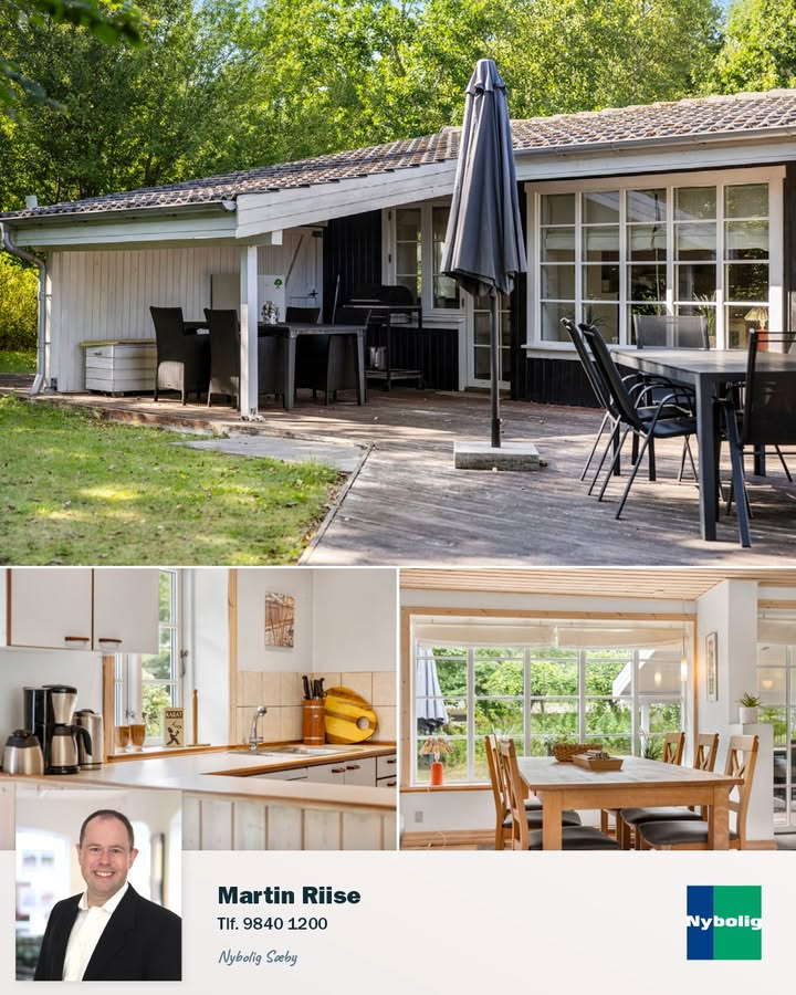 Nybolig Sæby A/S tilbyder fritidshus 200 meter fra stranden i Lyngså