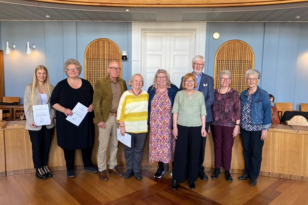 Torsdag blev der uddelt frivilligbeviser for 10. gang