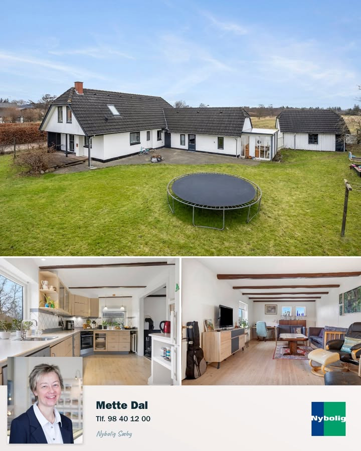 Nybolig Sæby A/S fremhæver charmerende villa i Voerså tæt på natur og faciliteter