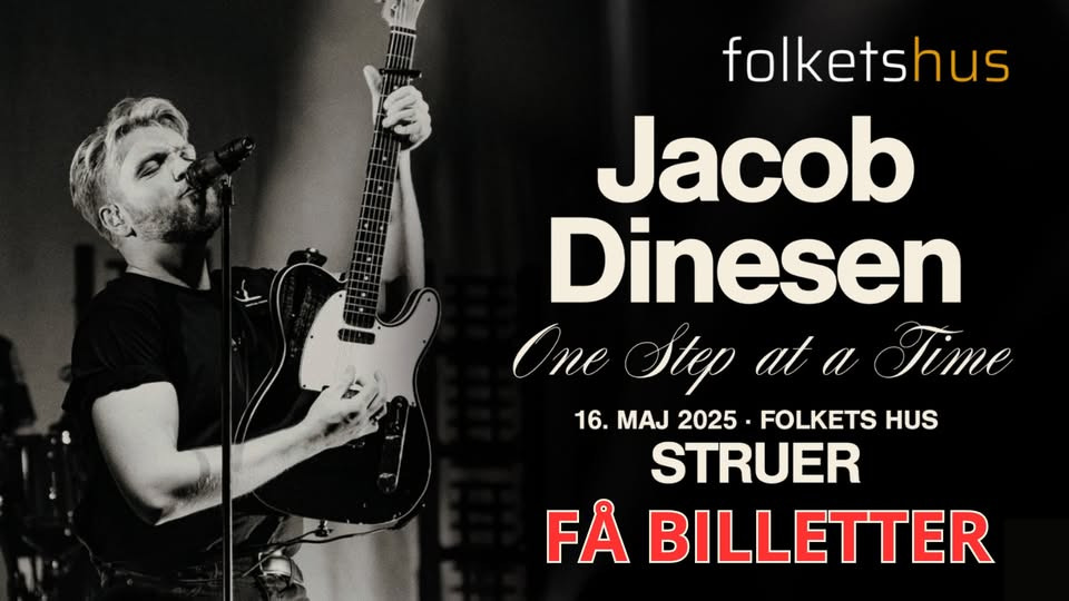 Billetsalget nærmer sig 500 hos Folkets Hus – få dine billetter nu!