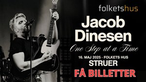 Folkets Hus nærmer sig 500 solgte billetter til showet med Jacob Dinesen