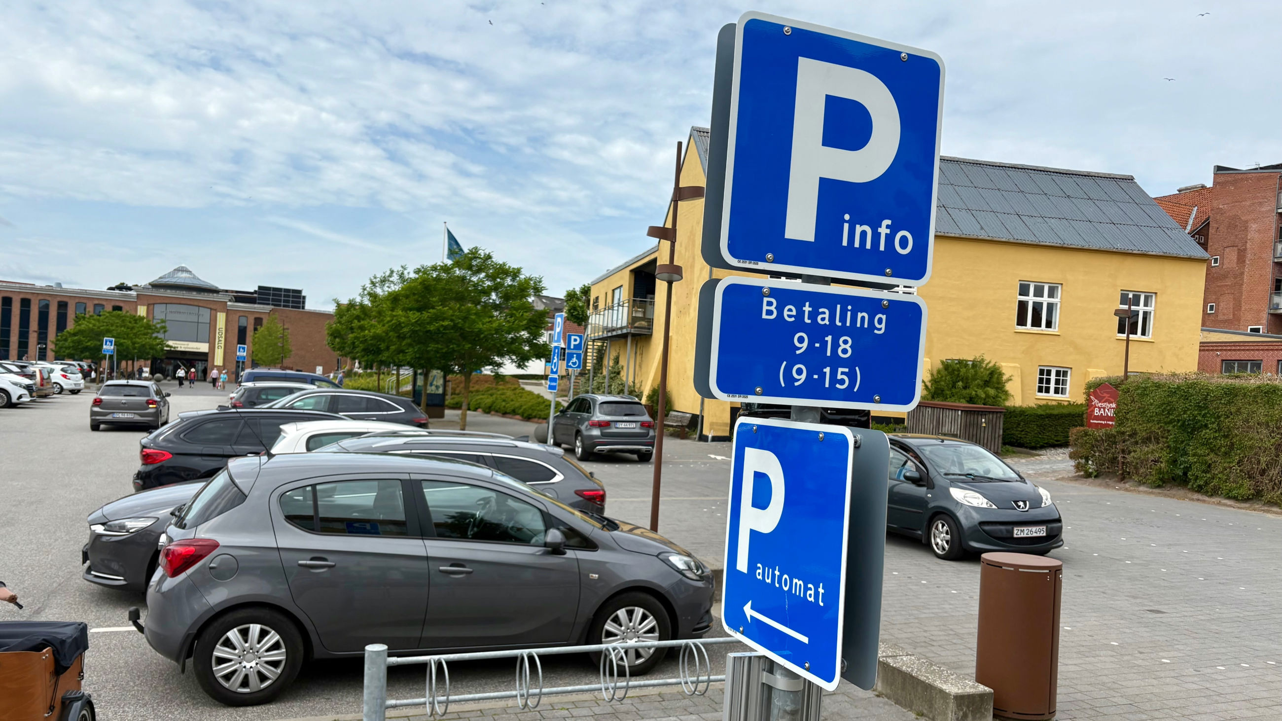 Betalt parkering indføres i Viborg midtby fra juli: Gratis de første to timer