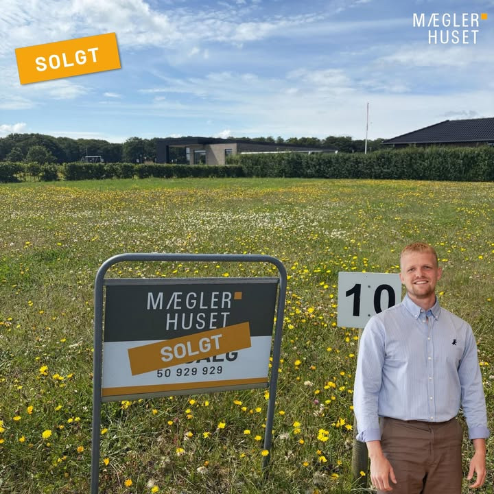 Mæglerhuset Sæby sælger attraktiv byggegrund i Nordbyen