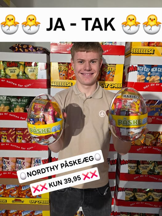 Spar Skejby annoncerer udsalg af populære Nordthy påskeæg