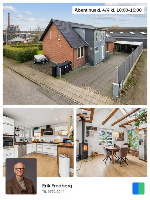 Nybolig Skive I/S inviterer til åbent hus i charmerende villa tæt på centrum