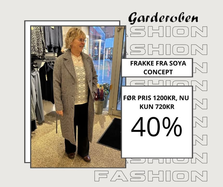 Garderoben inviterer til stort udsalg på vinterjakker
