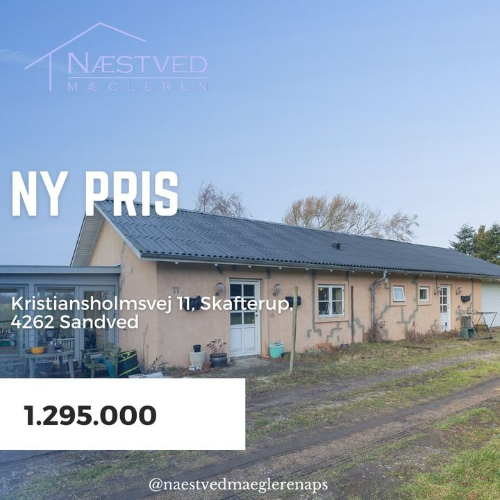 Næstved Mægleren ApS sætter ny pris på villa i rolige omgivelser 