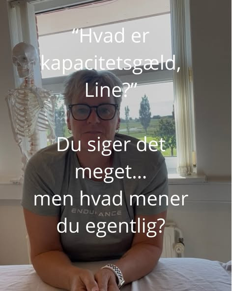 Klinik Dalen forklarer, hvad kapacitetsgæld er