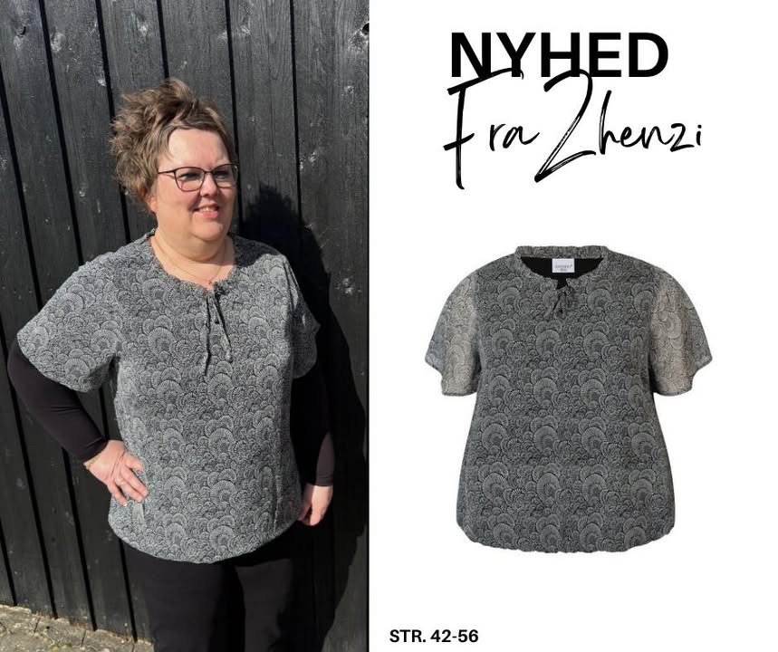 Garderoen præsenterer forårsnyhed fra Zhenzi: Den perfekte bluse til lag-på-lag styling