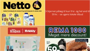3-Stjernet pålæg til kun 9 kr. og hel and til 59 kr. - se ugens lokale tilbud