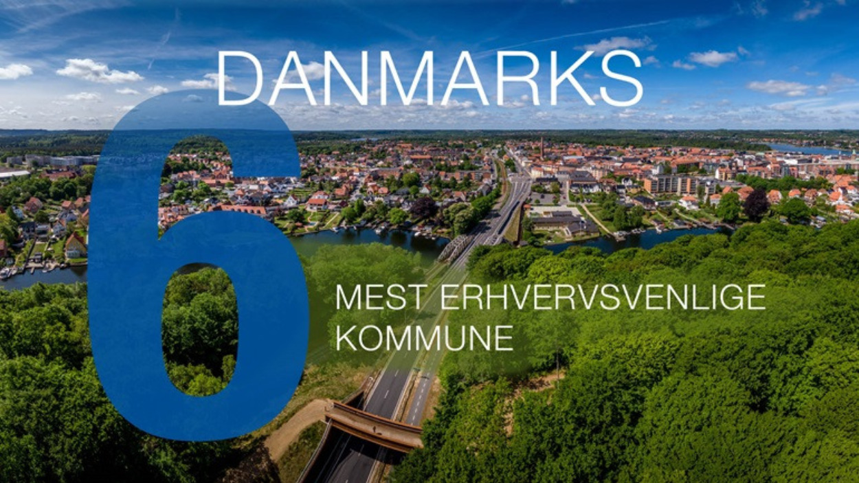 Silkeborg får endnu en topplacering i erhvervsklima