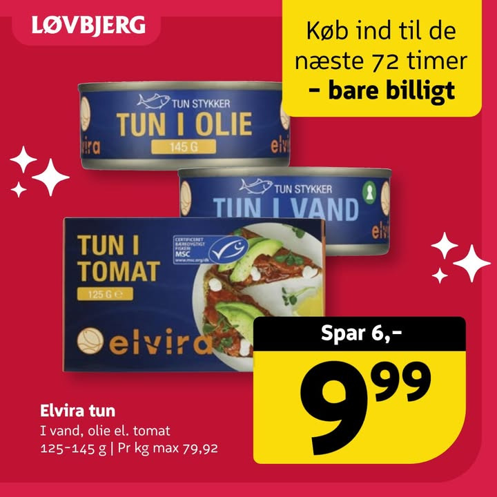 Løvbjerg Frederikshavn opfordrer til at fylde skabene op med tilbud på langtidsholdbare varer