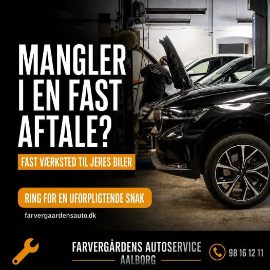 Farvergårdens Autoservice hjælper virksomheder med at holde firmabilerne kørende