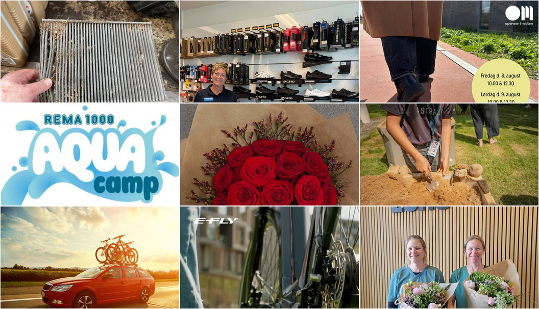 Nyt fra Dyrehospitalet Heden ApS, Cykelkram ApS, PER P. CYKLER og 6 andre