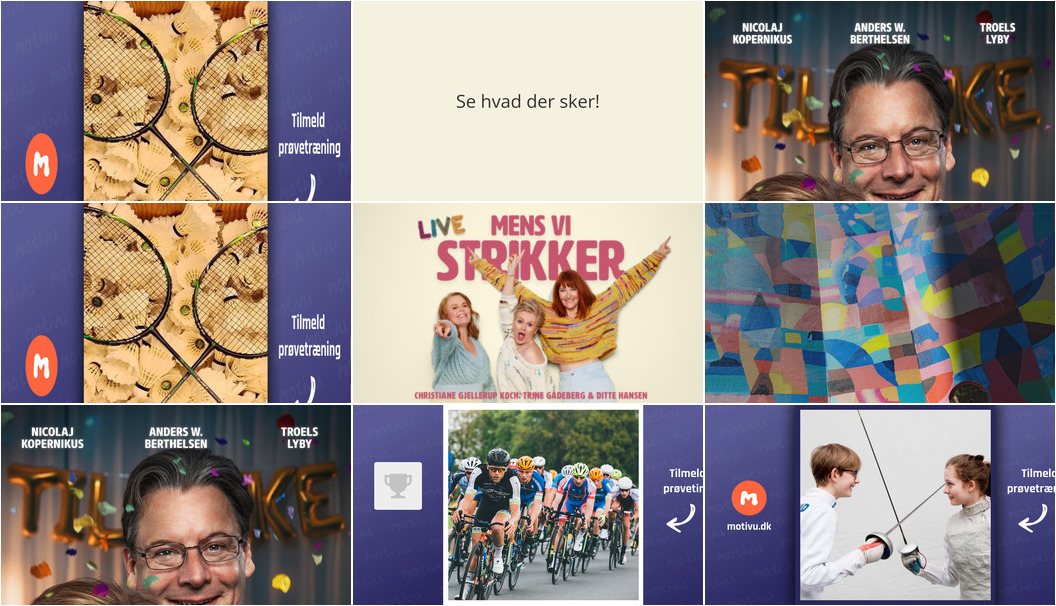 Fra badminton til film: Oplev en alsidig uge i Næstved