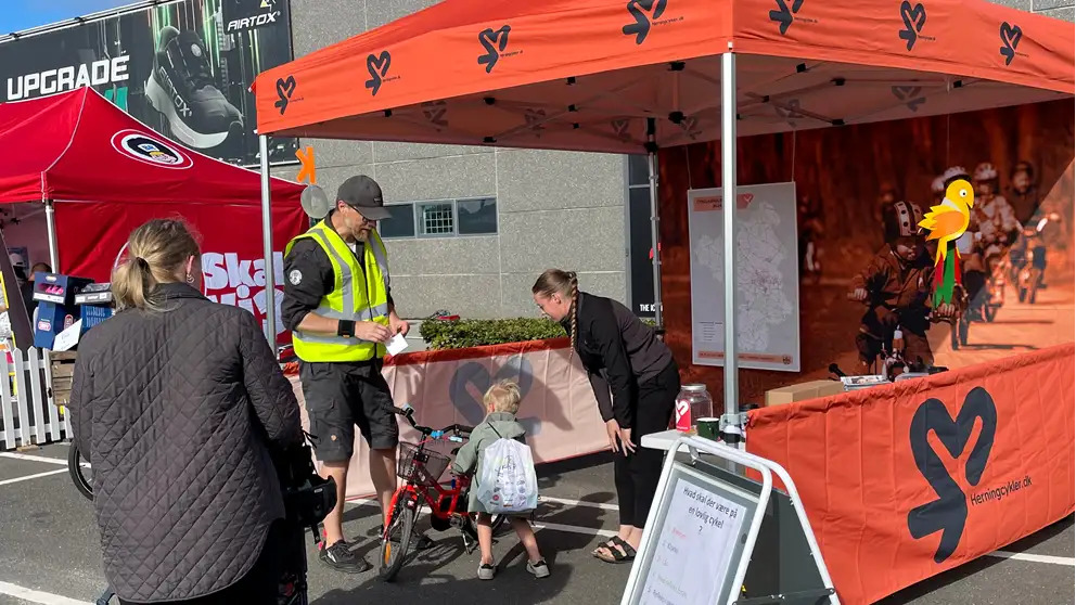 Cykelfest for børn i Herning med fokus på sikkerhed og sjov