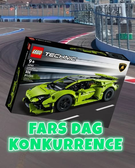 KiDS Coolshop udlodder LEGO Lamborghini Huracán Tecnica i konkurrence
