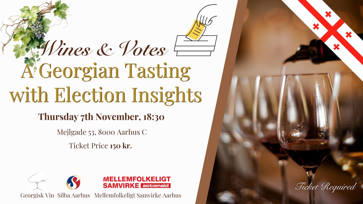 Georgisk vinsmagning og ekspert-talk i Aarhus