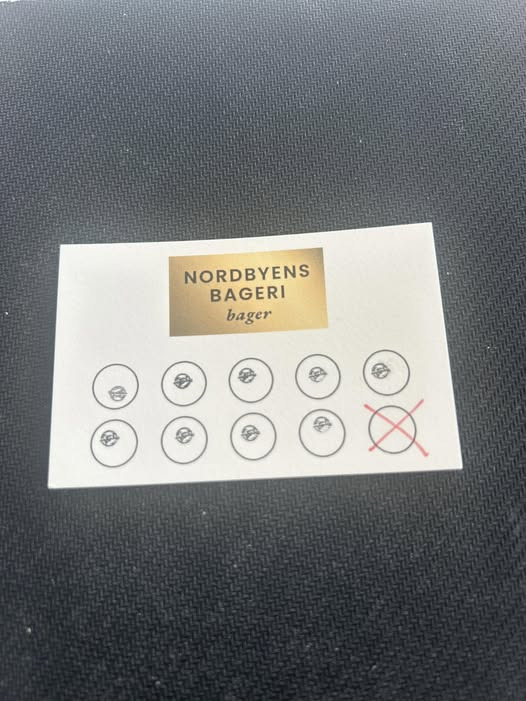 Nordbyens Bageri introducerer brød-stempelkort med hver 10. brød gratis