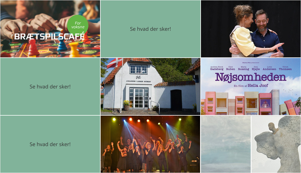 Ugens begivenheder i Kerteminde: Brætspil, tango, kunst og meget mere
