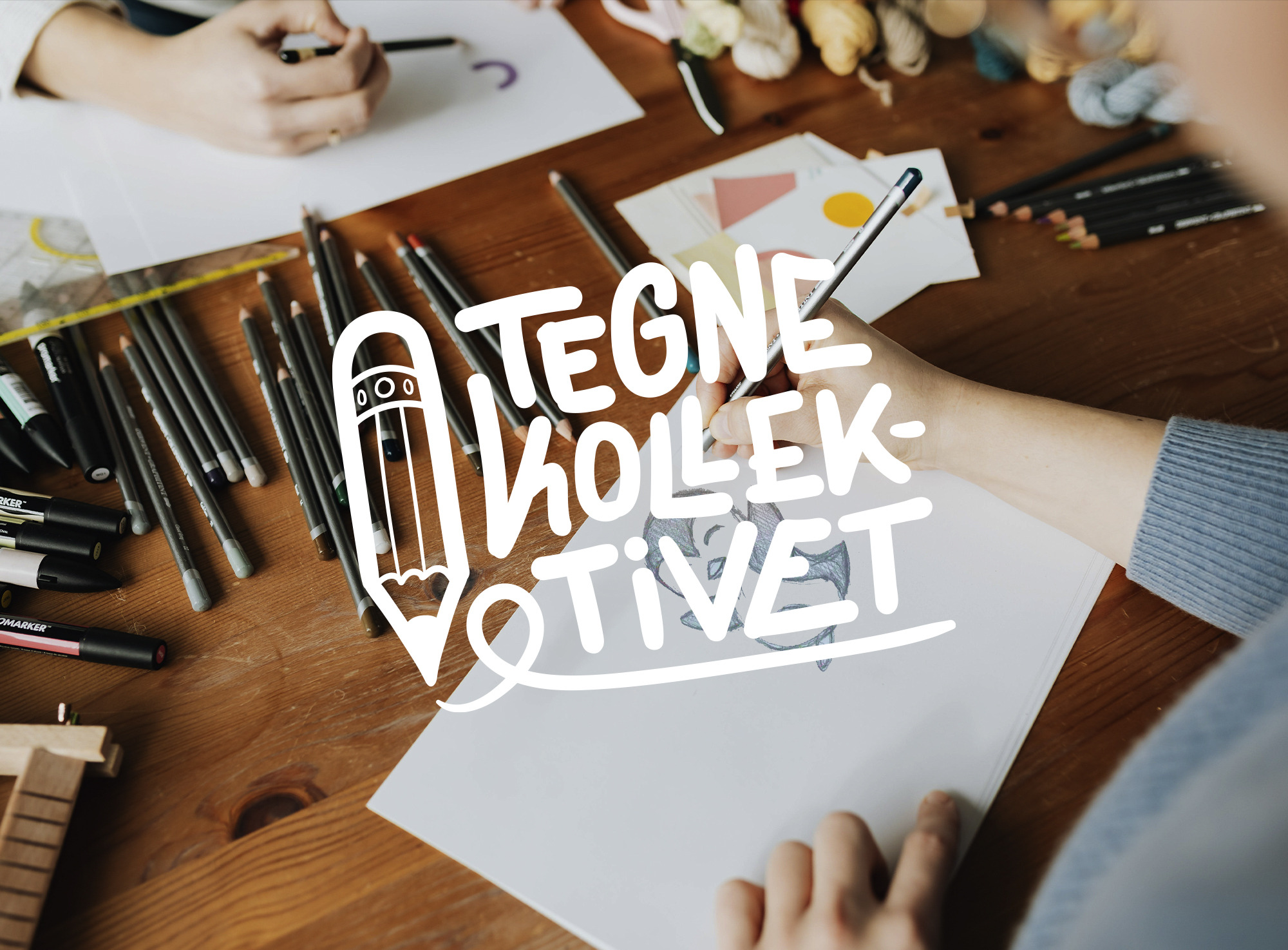 Skab og tegn i fællesskab på Aalborg Bibliotek