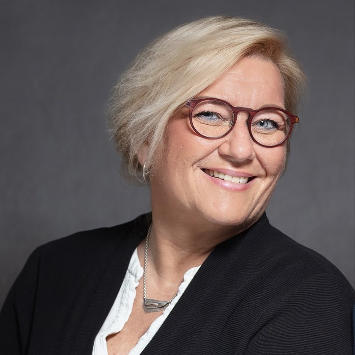 Portrætfoto af Laila Christensen